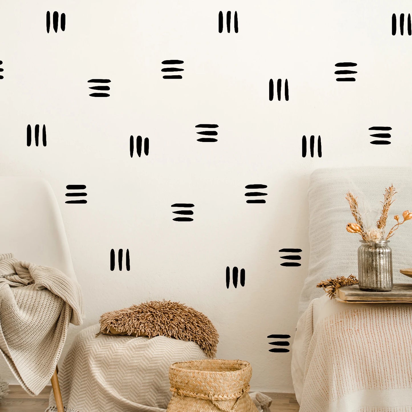 Boho Stripes Wall Decal