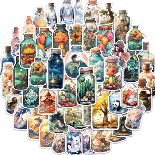 Big Worlds in a Bottle Sticker Bundle