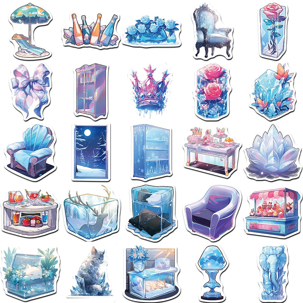 Ice World Kawaii Sticker Bundle