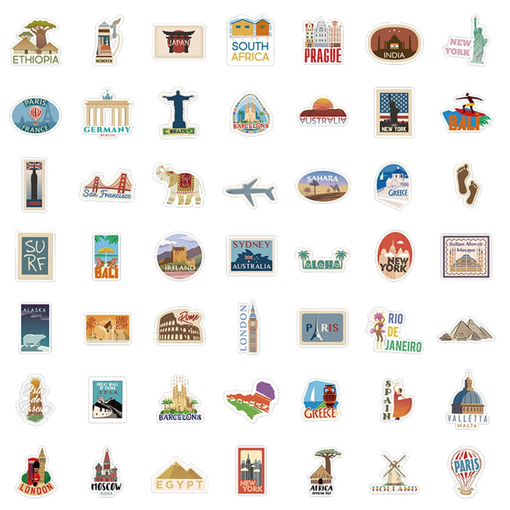 World Famous Building Landmarks Bundle